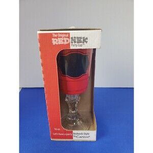 NEW CARSON ORIGINAL RED NEK PARTY CUP Redneck Style 16oz Malamine Red Solo Fancy